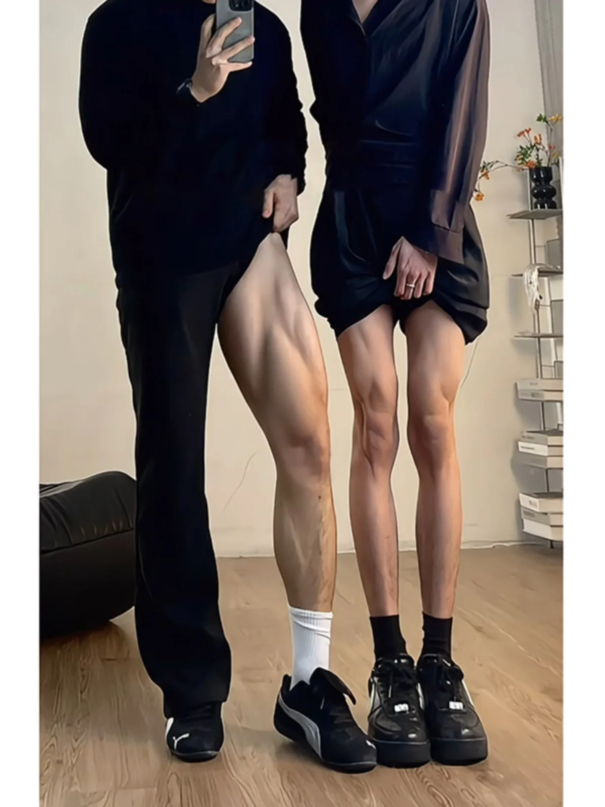 Neapolitan Knife Thiened Fce Casual Pants Men's Winter Straight Leg Long Trousers Slimming Drapey Sle Cool Trendy Pants
Neapolitan Knife Thiened Fce Casual Pants Men's Winter Straight Leg Long Trousers Slimming Drapey Sle Cool Trendy Pants