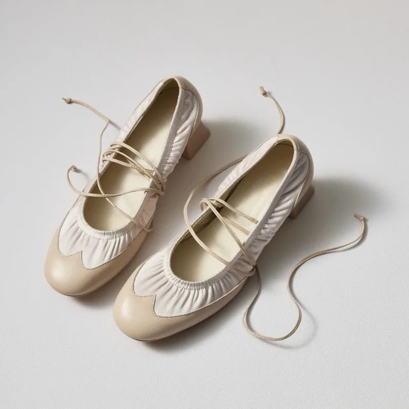 Retro Women's Mary Jane Shoes Exquisite Round Head High Heels for Woman Elegant French Casual Shoes Designer Shoes Zapatos Mujer
Retro Women's Mary Jane Shoes Exquisite Round Head High Heels for Woman Elegant French Casual Shoes Designer Shoes Zapatos Mujer