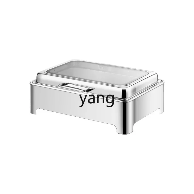 CX electric heating buffet stove stainless steel hotel tableware visual insulation pot
CX electric heating buffet stove stainless steel hotel tableware visual insulation pot