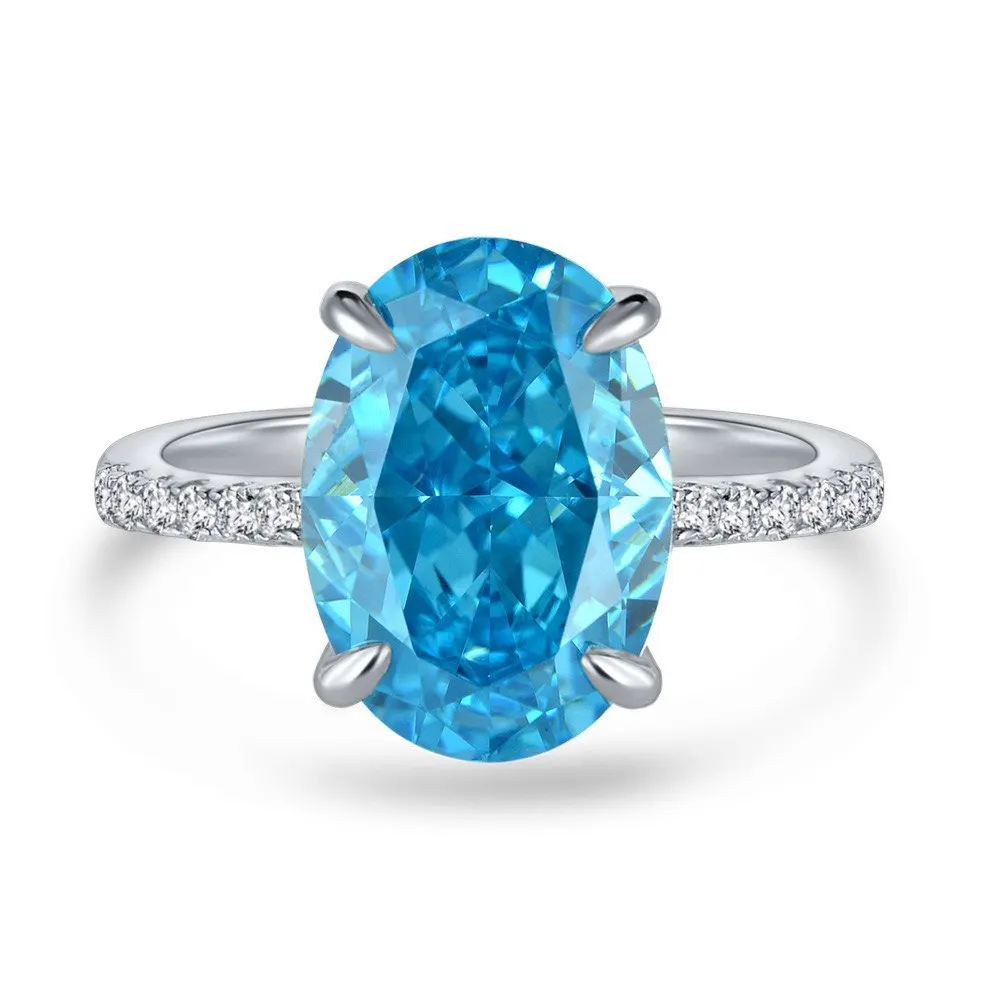 S925 Sterling Silver Ring for Women Luxury and Luxury 8A Oval Color Ice Cut Zircon Jewelry for Women
S925 Sterling Silver Ring for Women Luxury and Luxury 8A Oval Color Ice Cut Zircon Jewelry for Women