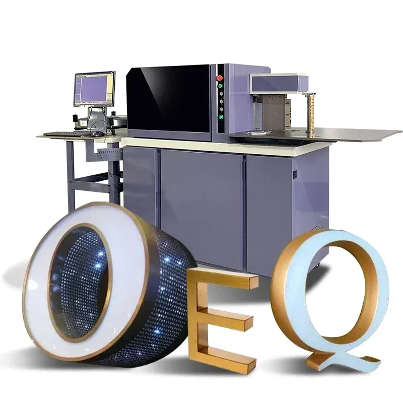 3D Metal signage channel letter neon Advertise LED sign light aluminum stainless ss al strips bending bender sign making machine
3D Metal signage channel letter neon Advertise LED sign light aluminum stainless ss al strips bending bender sign making machine