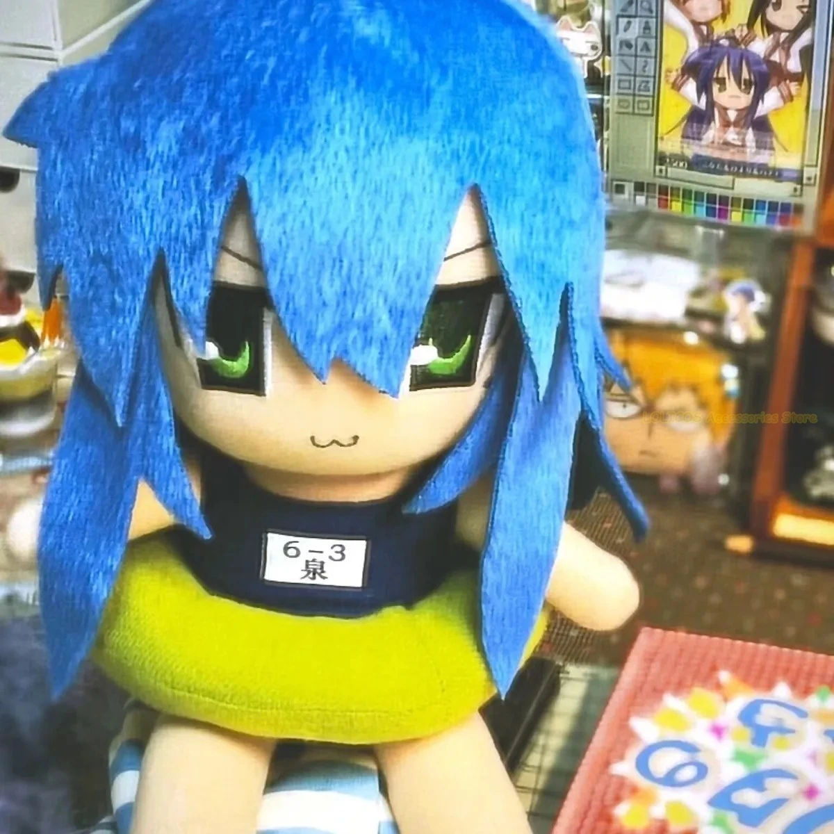 20 см аниме Izumi Konata плюшевая фигурка идола, милая пушистая хлопковая подушка для сидения, подушка-талисман, подарок на день рождения
20 см аниме Izumi Konata плюшевая фигурка идола, милая пушистая хлопковая подушка для сидения, подушка-талисман, подарок на день рождения