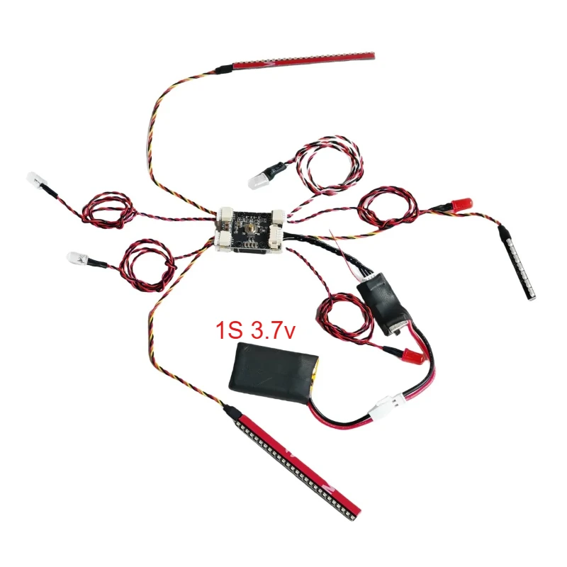 Drift Wireless Multi-Function Linkage Light Group 1/10 RC Car Linkage A-Pillar Tail Pipe Light Simulation Car Light
Drift Wireless Multi-Function Linkage Light Group 1/10 RC Car Linkage A-Pillar Tail Pipe Light Simulation Car Light