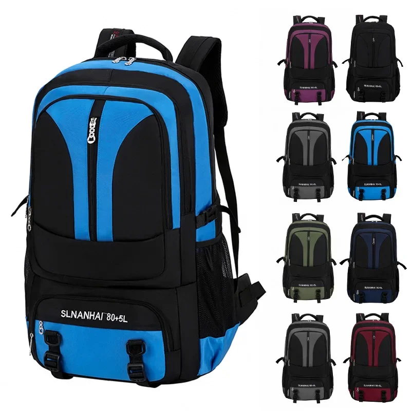 Hiking Sports Bag 70-85L Large Capacity Men Women Outdoor Riding Camping Travel Backpack Nylon Luggage Rucksack Big School Bag
Hiking Sports Bag 70-85L Large Capacity Men Women Outdoor Riding Camping Travel Backpack Nylon Luggage Rucksack Big School Bag