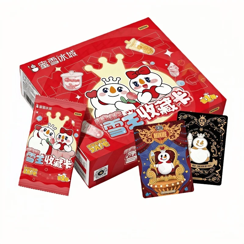 KAYOU Official Licensed Mixue Bingcheng Snow King CollectibleCards Sweet Honey Pack Peripheral Toy Card Pack for Fans&Collectors
KAYOU Official Licensed Mixue Bingcheng Snow King CollectibleCards Sweet Honey Pack Peripheral Toy Card Pack for Fans&Collectors