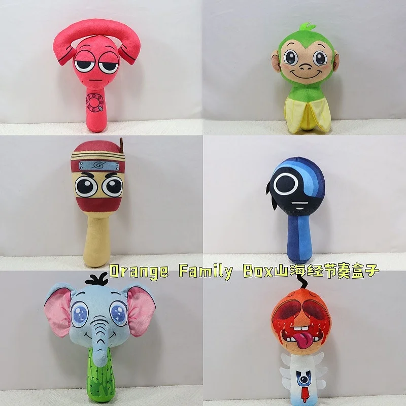 2025 New Orange Family Box Italian Brain Rot Rhythm Box Animals Plush Sprunki Plushies Incredibox Toy Stuffed Dolls Kids Gift
2025 New Orange Family Box Italian Brain Rot Rhythm Box Animals Plush Sprunki Plushies Incredibox Toy Stuffed Dolls Kids Gift