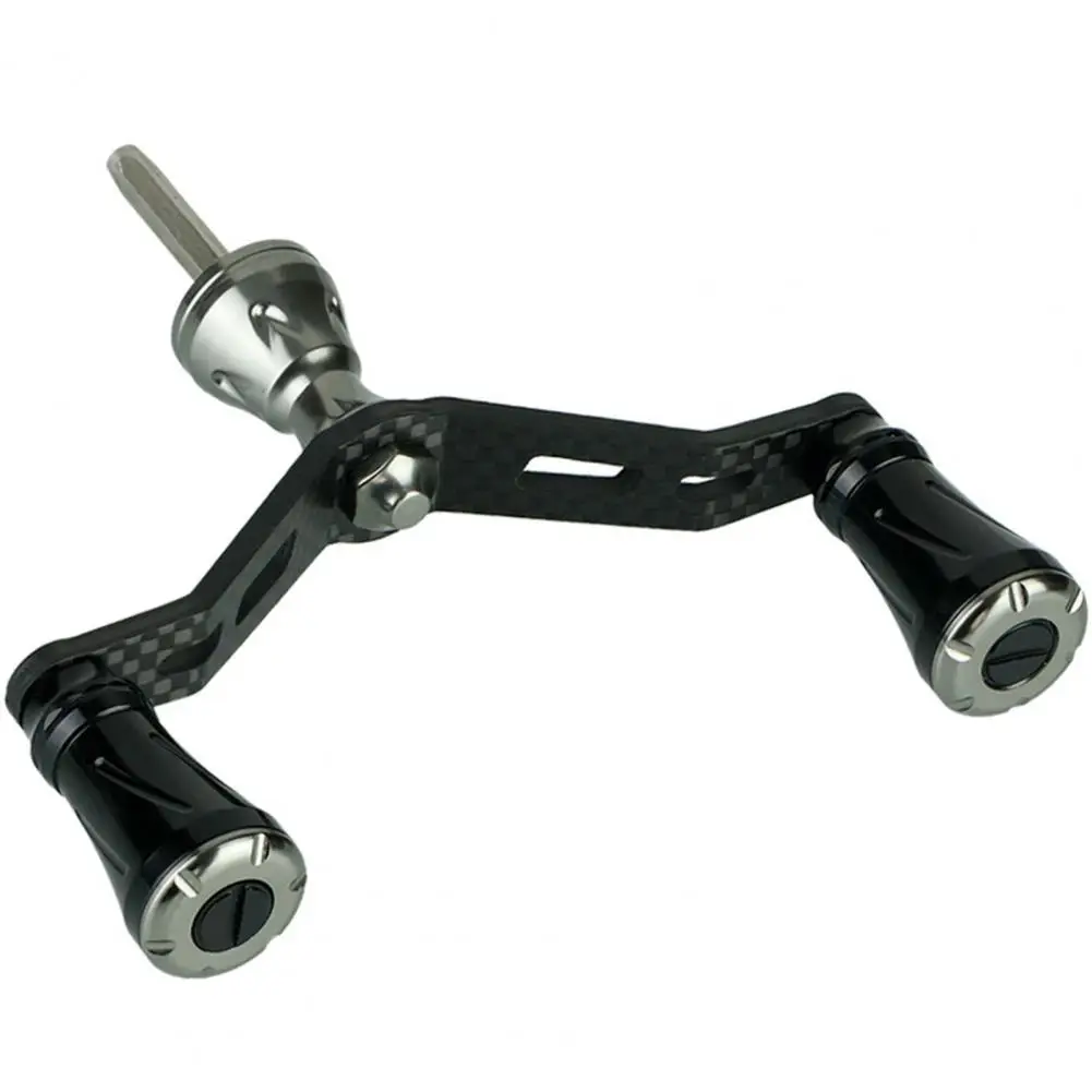Fishing Reels Rustproof Reel Handle Hexagonal Shaft Carbon Fiber Double Rocker Fishing Rocker Arm Fishing Supplies
Fishing Reels Rustproof Reel Handle Hexagonal Shaft Carbon Fiber Double Rocker Fishing Rocker Arm Fishing Supplies