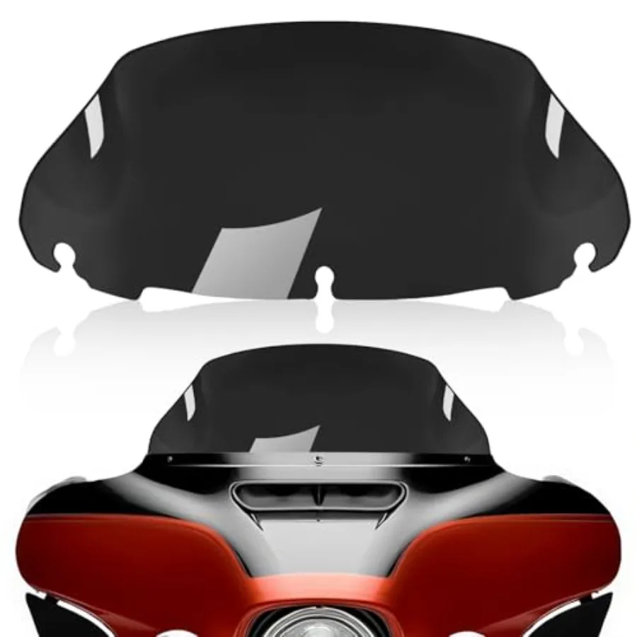 9 Inch Wave Windshield Windscreen Wind Splitter Compatible For 2014-2023 Fit For Harley Davidson Touring Street Glide Electra G
9 Inch Wave Windshield Windscreen Wind Splitter Compatible For 2014-2023 Fit For Harley Davidson Touring Street Glide Electra G