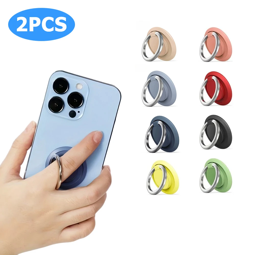2PCS Mobile Phone Finger Ring Holder, for Car Magnetic Mount Rotatable Phone Back Sticker Holder for IPhone Samsung Xiaomi
2PCS Mobile Phone Finger Ring Holder, for Car Magnetic Mount Rotatable Phone Back Sticker Holder for IPhone Samsung Xiaomi