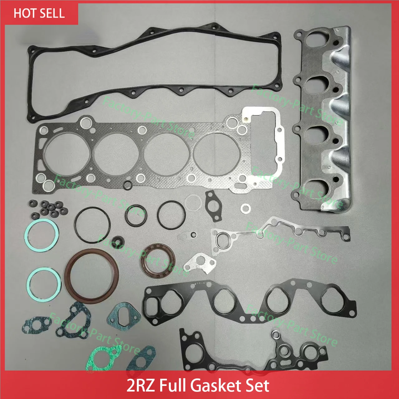 2RZ Full Gasket Kit Set For Toyota 2RZ With Cylinder Head Gasket Engine 04111-75032 Overhaul Rebuild Kit
2RZ Full Gasket Kit Set For Toyota 2RZ With Cylinder Head Gasket Engine 04111-75032 Overhaul Rebuild Kit