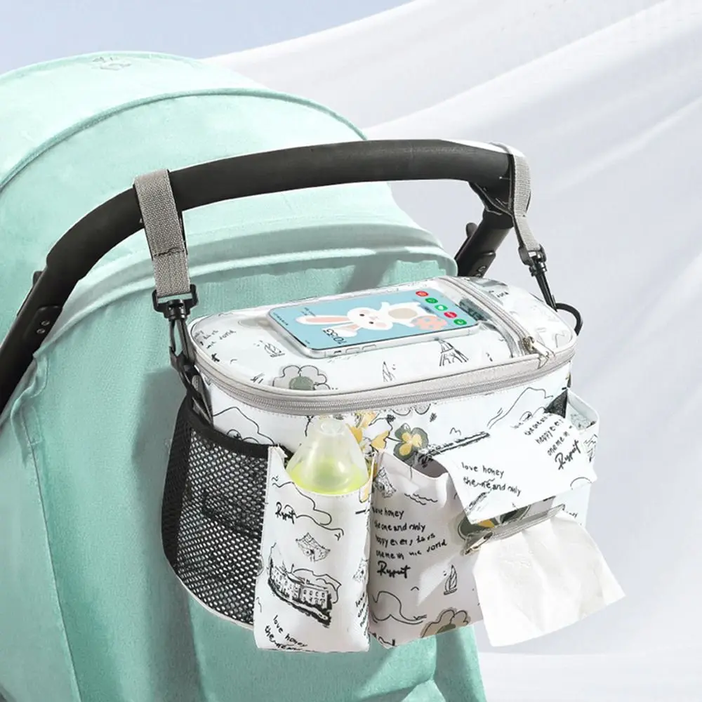 Multifunction Baby Pram Organizer Oxford Cloth Waterproof Baby Stroller Hanging Bag Diaper Bottle Storage Large-capacity
Multifunction Baby Pram Organizer Oxford Cloth Waterproof Baby Stroller Hanging Bag Diaper Bottle Storage Large-capacity