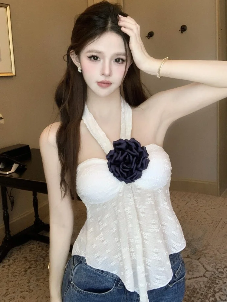 Sweet Floral Design Bridesmaid Top Women's Sexy Hollow out Strapless Crop Top Summer Trendy Cotton Spandex Blend Short Sleeve...
Sweet Floral Design Bridesmaid Top Women's Sexy Hollow out Strapless Crop Top Summer Trendy Cotton Spandex Blend Short Sleeve...