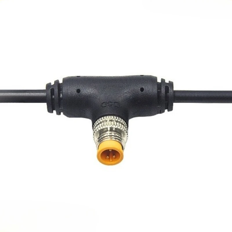 M8 metal T-type tee waterproof line 2/3/4 core LED waterproof line male and female tee wire T-type waterproof connector
M8 metal T-type tee waterproof line 2/3/4 core LED waterproof line male and female tee wire T-type waterproof connector