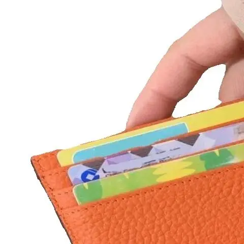 Ultra-thin Card Holders Genuine Leather High Quality Luxury Design Unisex ID Card Case Cowhide Solid Slim Business Card Wallet
Ultra-thin Card Holders Genuine Leather High Quality Luxury Design Unisex ID Card Case Cowhide Solid Slim Business Card Wallet