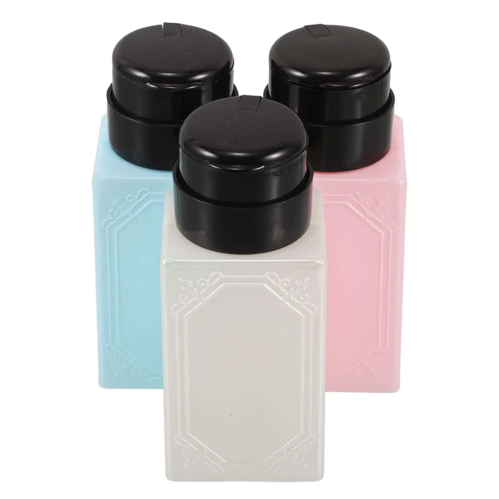 3 Pcs 220ml Nail Supplies Salon Tools Empty Pump Dispenser Bottles Cosmetics Remover Container HOLDER Nail Clean Water
3 Pcs 220ml Nail Supplies Salon Tools Empty Pump Dispenser Bottles Cosmetics Remover Container HOLDER Nail Clean Water