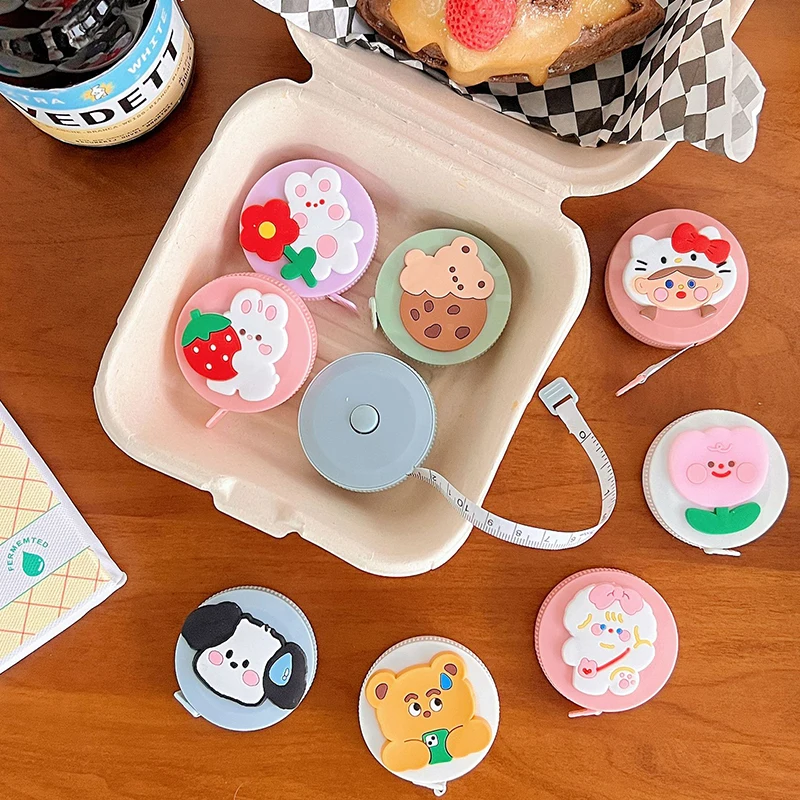 Portable Cute Cartoon Tape Measure Multifunctional Mini Measuring Tape Measure Ruler Waist Chest Hip Measurement Soft Tape
Portable Cute Cartoon Tape Measure Multifunctional Mini Measuring Tape Measure Ruler Waist Chest Hip Measurement Soft Tape