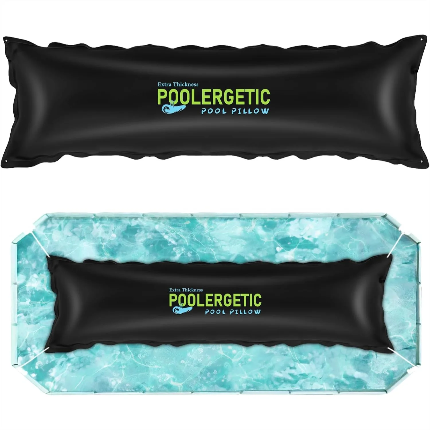 4x15 Ft Pool Pillow for Above Ground Pools, Heavy-Duty Winter Cover Air Pillow with Cords, 0.6mm Thick, Black
4x15 Ft Pool Pillow for Above Ground Pools, Heavy-Duty Winter Cover Air Pillow with Cords, 0.6mm Thick, Black
