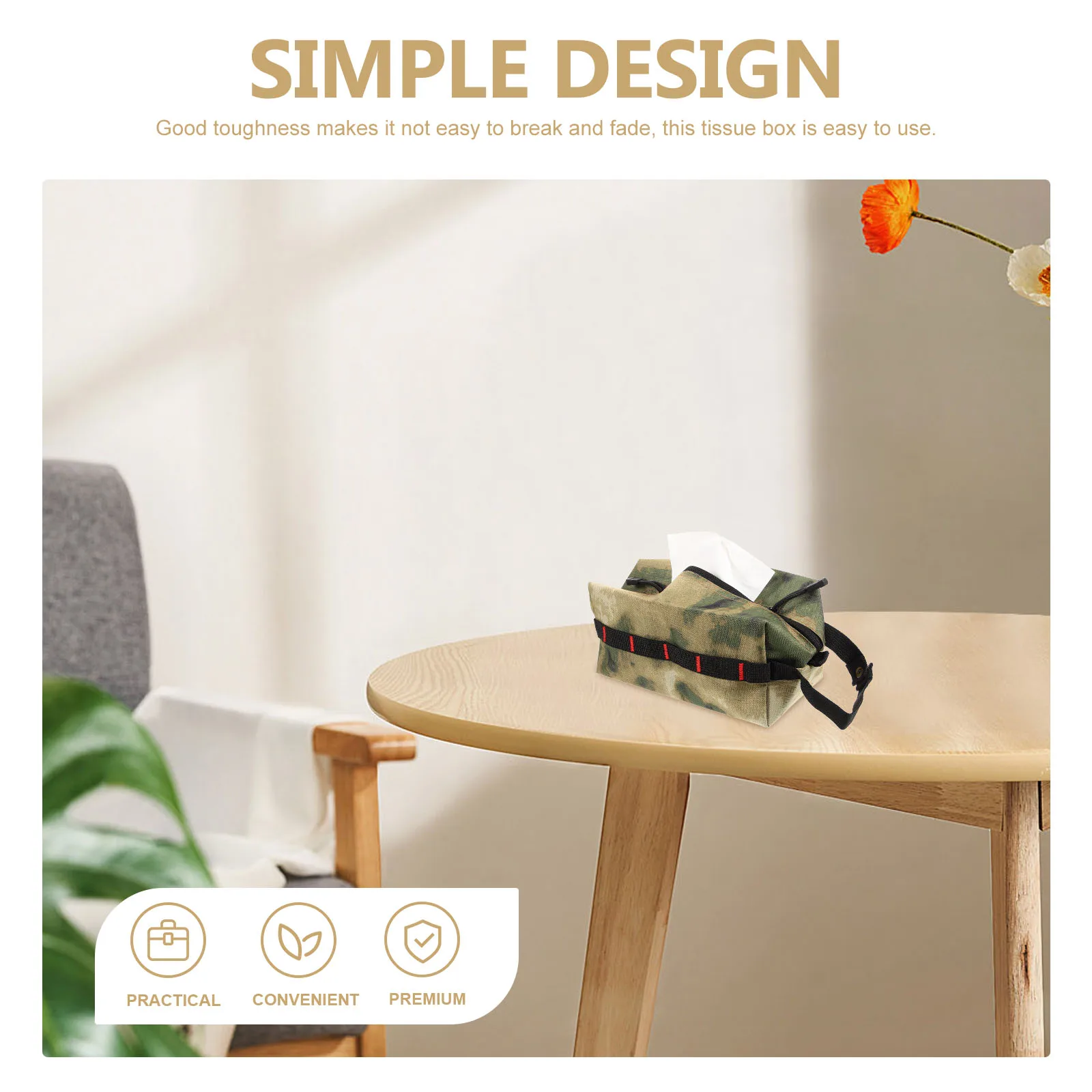 Wear-Resistant Oxford Cloth Tissue Box Hanging Holder Portable Outdoor Camping Tissue Container for Travel Picnic Hiking
Wear-Resistant Oxford Cloth Tissue Box Hanging Holder Portable Outdoor Camping Tissue Container for Travel Picnic Hiking