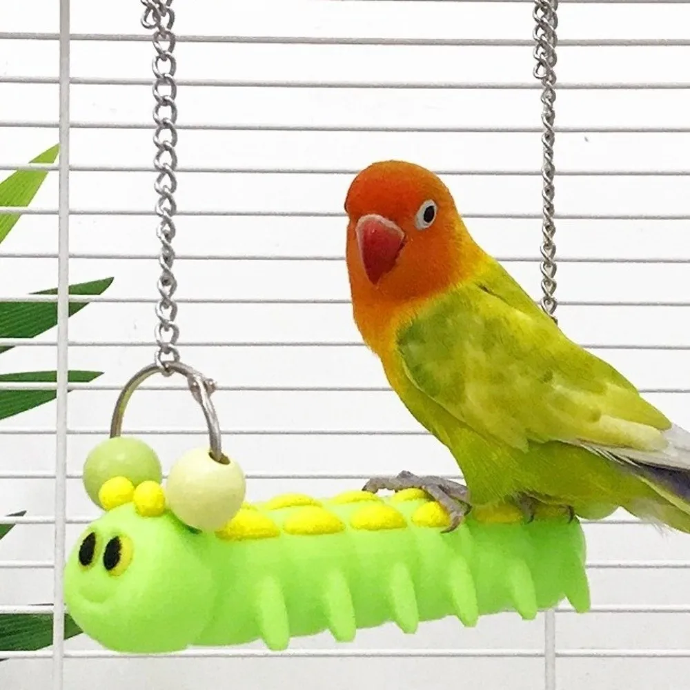 Fun Bite Resistant Parrot Perch Stand Durable Pumice Stand Bird Habitat Rack Caterpillar Birdcage Hanging Swing Exercise
Fun Bite Resistant Parrot Perch Stand Durable Pumice Stand Bird Habitat Rack Caterpillar Birdcage Hanging Swing Exercise