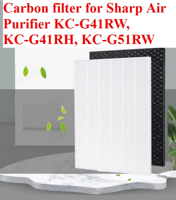 HEPA Filter FZ-D40HFE FZ-G40DFE Carbon filter for Sharp Air Purifier KC-G41RW, KC-G41RH, KC-G51RW replacement filter
HEPA Filter FZ-D40HFE FZ-G40DFE Carbon filter for Sharp Air Purifier KC-G41RW, KC-G41RH, KC-G51RW replacement filter