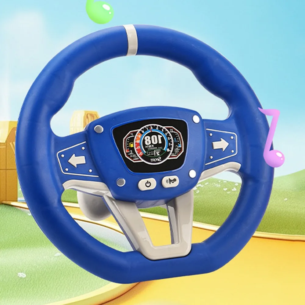 360 ° Rotation Copilot Steering Wheel Multi Functional Early Education Simulation Steering Wheel Toys Simulation Interactive
360 ° Rotation Copilot Steering Wheel Multi Functional Early Education Simulation Steering Wheel Toys Simulation Interactive