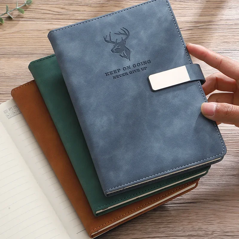 240 Sheets Business Notebook A5 Leather Notebook Buckle Thickened Notebook Multi Color School Stationery Office Supplies
240 Sheets Business Notebook A5 Leather Notebook Buckle Thickened Notebook Multi Color School Stationery Office Supplies