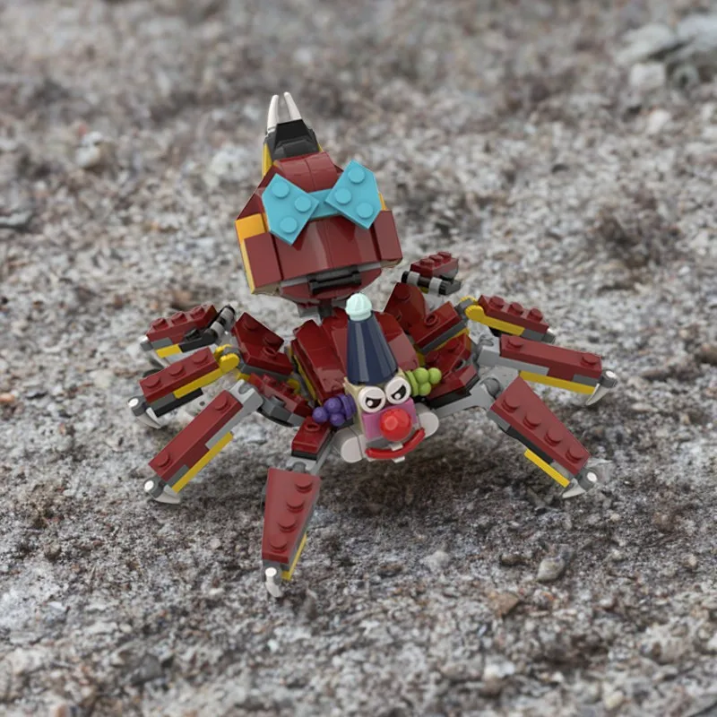 Набор строительных блоков MOC Spider Clown, 175 шт., классический дизайн, развлечение для детей и взрослых, простая сборка!
Набор строительных блоков MOC Spider Clown, 175 шт., классический дизайн, развлечение для детей и взрослых, простая сборка!