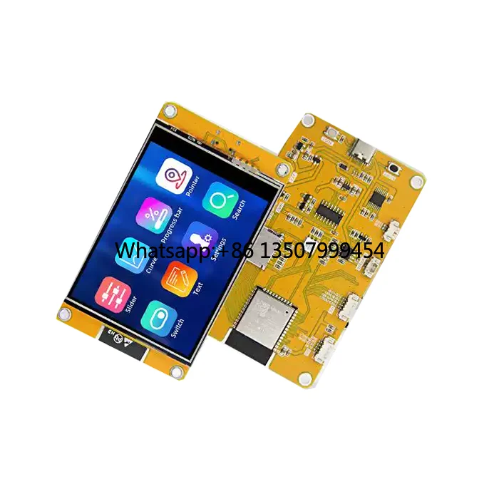 3.2-inch ESP32 Development Board, WiFi & Bluetooth, 240X320 TFT Display Module with Resistive Touch Screen, LVGL Supported
3.2-inch ESP32 Development Board, WiFi & Bluetooth, 240X320 TFT Display Module with Resistive Touch Screen, LVGL Supported