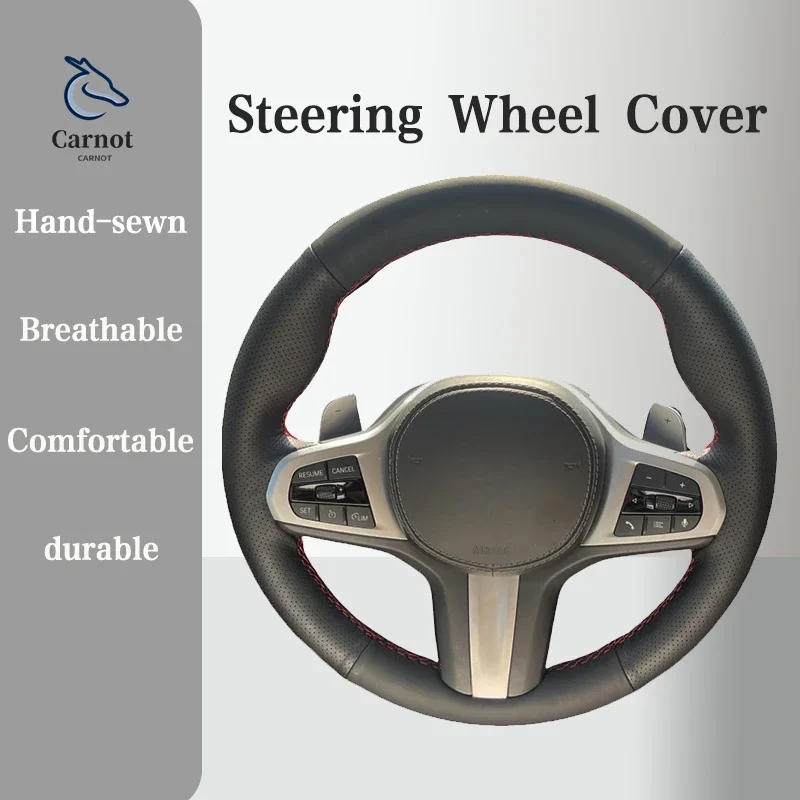 Microfiber Leather Steering Wheel Cover For BMW M Sport G30 G31 G32 G20 G21 G14 G15 G16 X3 Handle Cover Interior Car Accessories
Microfiber Leather Steering Wheel Cover For BMW M Sport G30 G31 G32 G20 G21 G14 G15 G16 X3 Handle Cover Interior Car Accessories