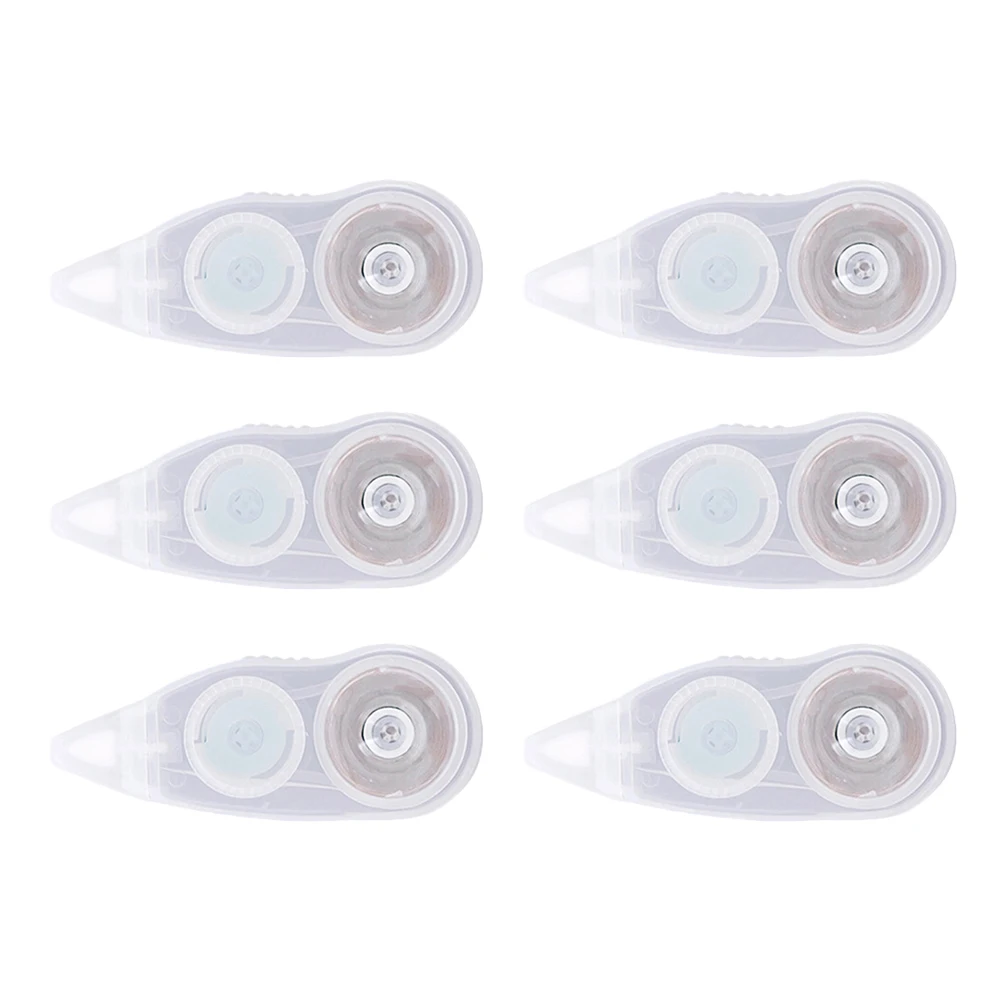 6 Pcs Correction Tape Adhesive School Stationery Writing Wipe Out Teacher Must Haves Office
6 Pcs Correction Tape Adhesive School Stationery Writing Wipe Out Teacher Must Haves Office
