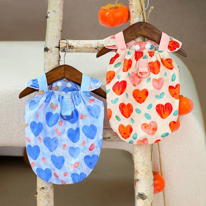 Colourful Heart Dog Camisole Vest Summer Thin Pet Clothes Schnauzer Two Legs Clothing Pet Supplies S-XXL
Colourful Heart Dog Camisole Vest Summer Thin Pet Clothes Schnauzer Two Legs Clothing Pet Supplies S-XXL