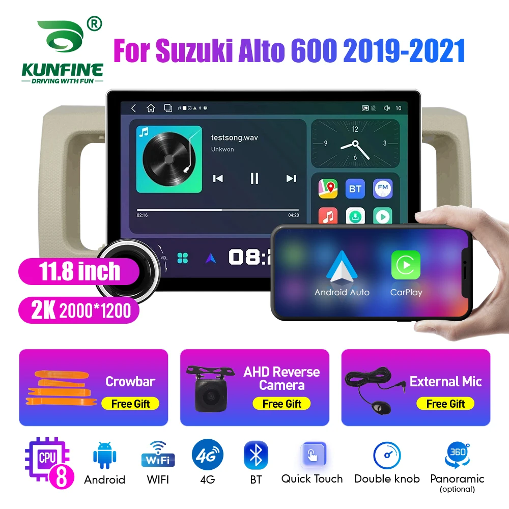 11.8 Inch 2K Double Knobs 2 Din Car Radio For Honda Alto600 2019-2021 Car Radio DVD Multimedia Video Player Android Auto Carplay
11.8 Inch 2K Double Knobs 2 Din Car Radio For Honda Alto600 2019-2021 Car Radio DVD Multimedia Video Player Android Auto Carplay