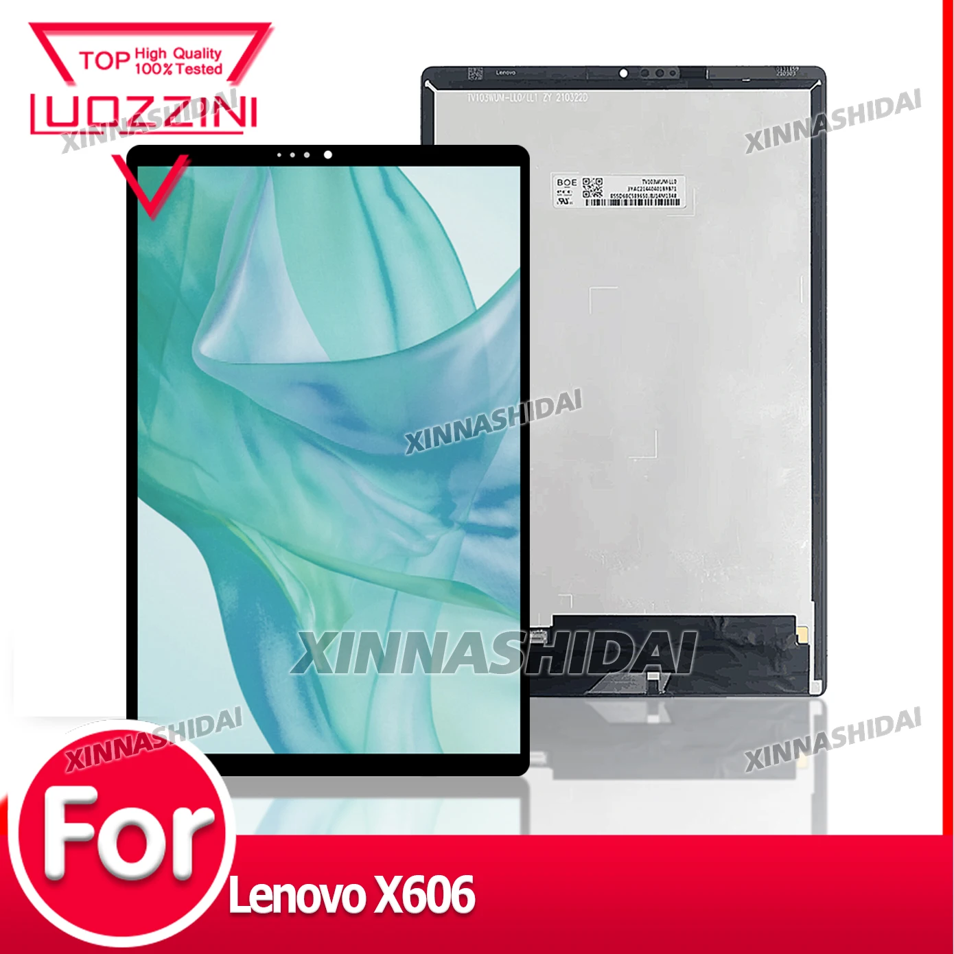 LCD For Lenovo Tab M10 Plus X606 TB-X606F TB-X606X TB-X606 Touch Screen Digitizer Assembly LCD 100% Tested Display
LCD For Lenovo Tab M10 Plus X606 TB-X606F TB-X606X TB-X606 Touch Screen Digitizer Assembly LCD 100% Tested Display
