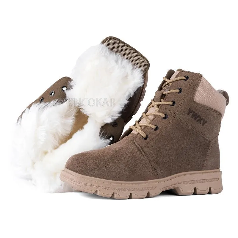 Новые мужские уличные зимние ботинки с плюшевыми и толстыми северо-восточными противоскользящими и теплыми ботинками.
Новые мужские уличные зимние ботинки с плюшевыми и толстыми северо-восточными противоскользящими и теплыми ботинками.