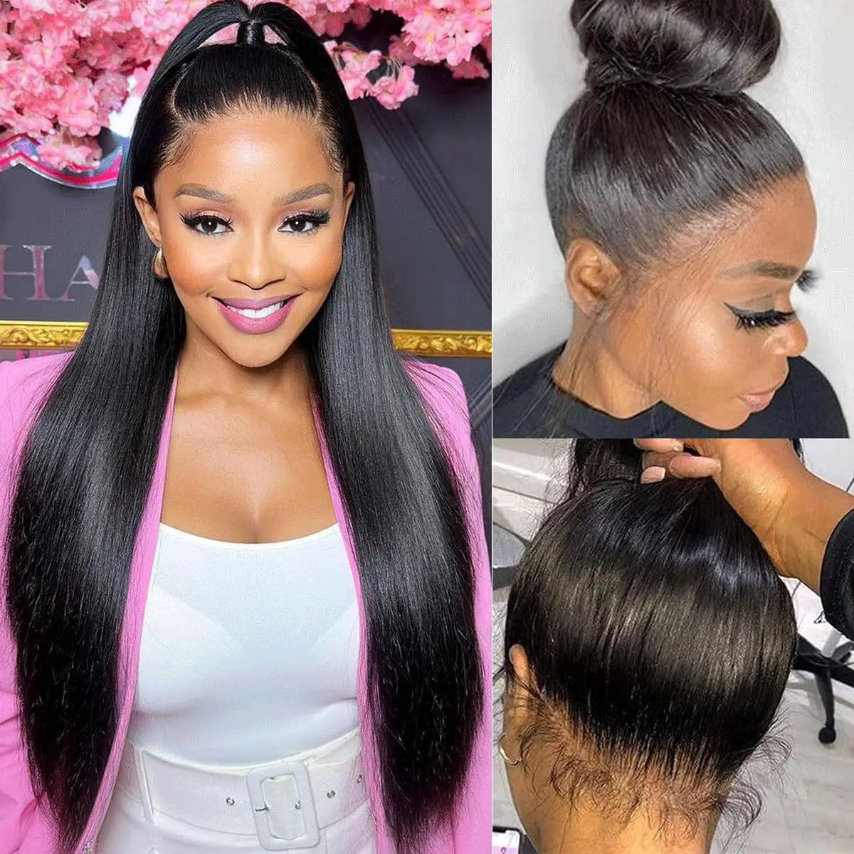 180 Density Bone Straight 13x6 Lace Frontal Human Hair Wig Remy Brazilian 360 Lace Front Wig 100% Human Hair Pre Plucked On Sale
180 Density Bone Straight 13x6 Lace Frontal Human Hair Wig Remy Brazilian 360 Lace Front Wig 100% Human Hair Pre Plucked On Sale