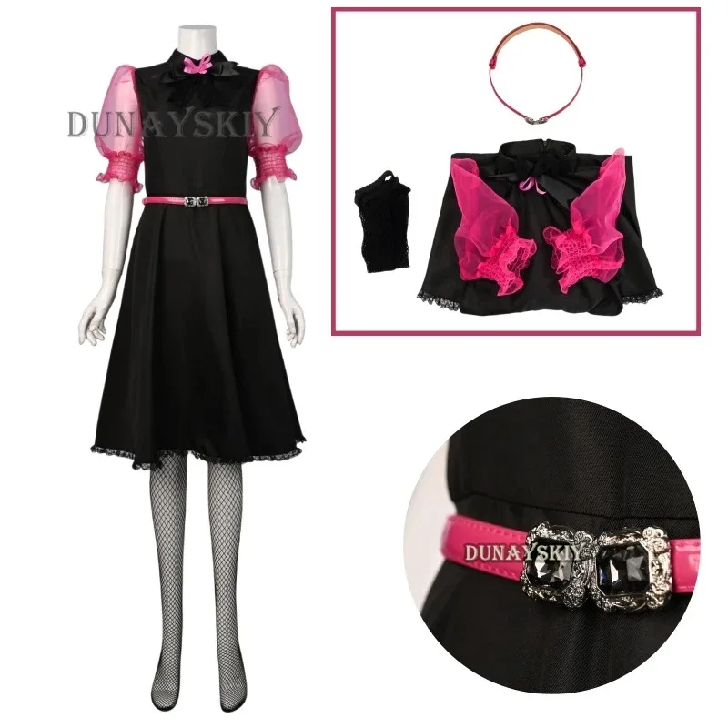 Костюм для косплея Monster Live High Girl Draculaura из фильма, парик, розовое платье на Хэллоуин, женский нарядный наряд для ролевых игр; 6,r'8;p'
Костюм для косплея Monster Live High Girl Draculaura из фильма, парик, розовое платье на Хэллоуин, женский нарядный наряд для ролевых игр; 6,r'8;p'