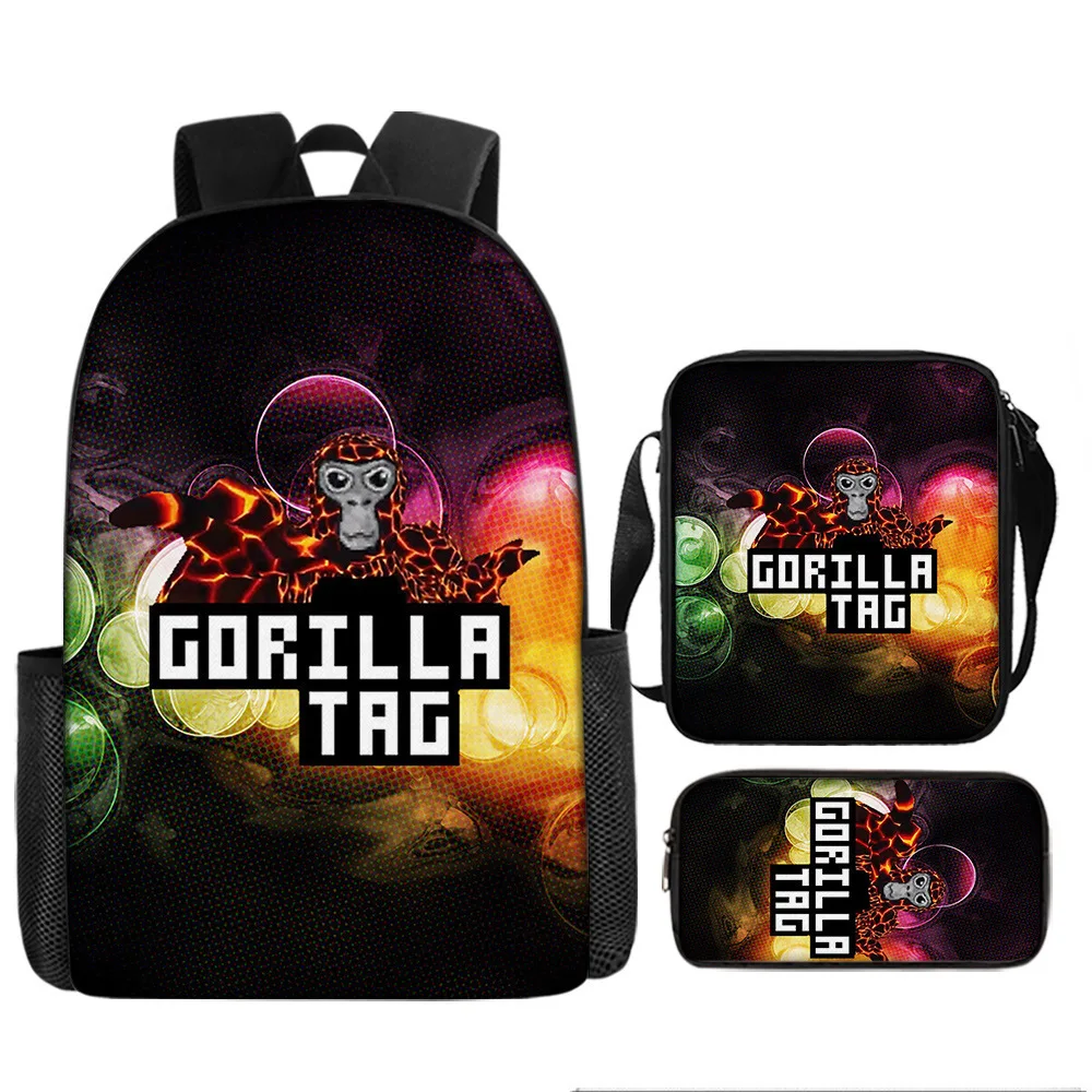 Popular Youthful Novelty Gorilla tag 3D Print 3pcs/Set Student Travel bags Laptop Daypack Backpack Shoulder Bag Pencil Case
Popular Youthful Novelty Gorilla tag 3D Print 3pcs/Set Student Travel bags Laptop Daypack Backpack Shoulder Bag Pencil Case