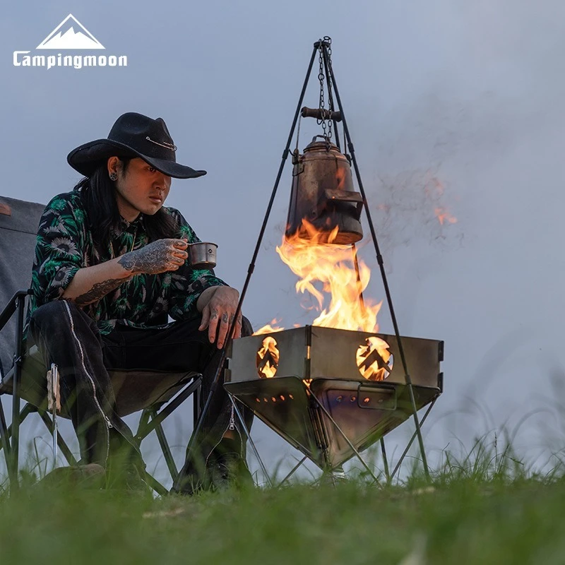 Съемный и регулируемый высоколегкий кронштейн для кастрюли CAMPINGMOON из алюминиевого сплава, подвесной Штатив для гриля и барбекю
Съемный и регулируемый высоколегкий кронштейн для кастрюли CAMPINGMOON из алюминиевого сплава, подвесной Штатив для гриля и барбекю