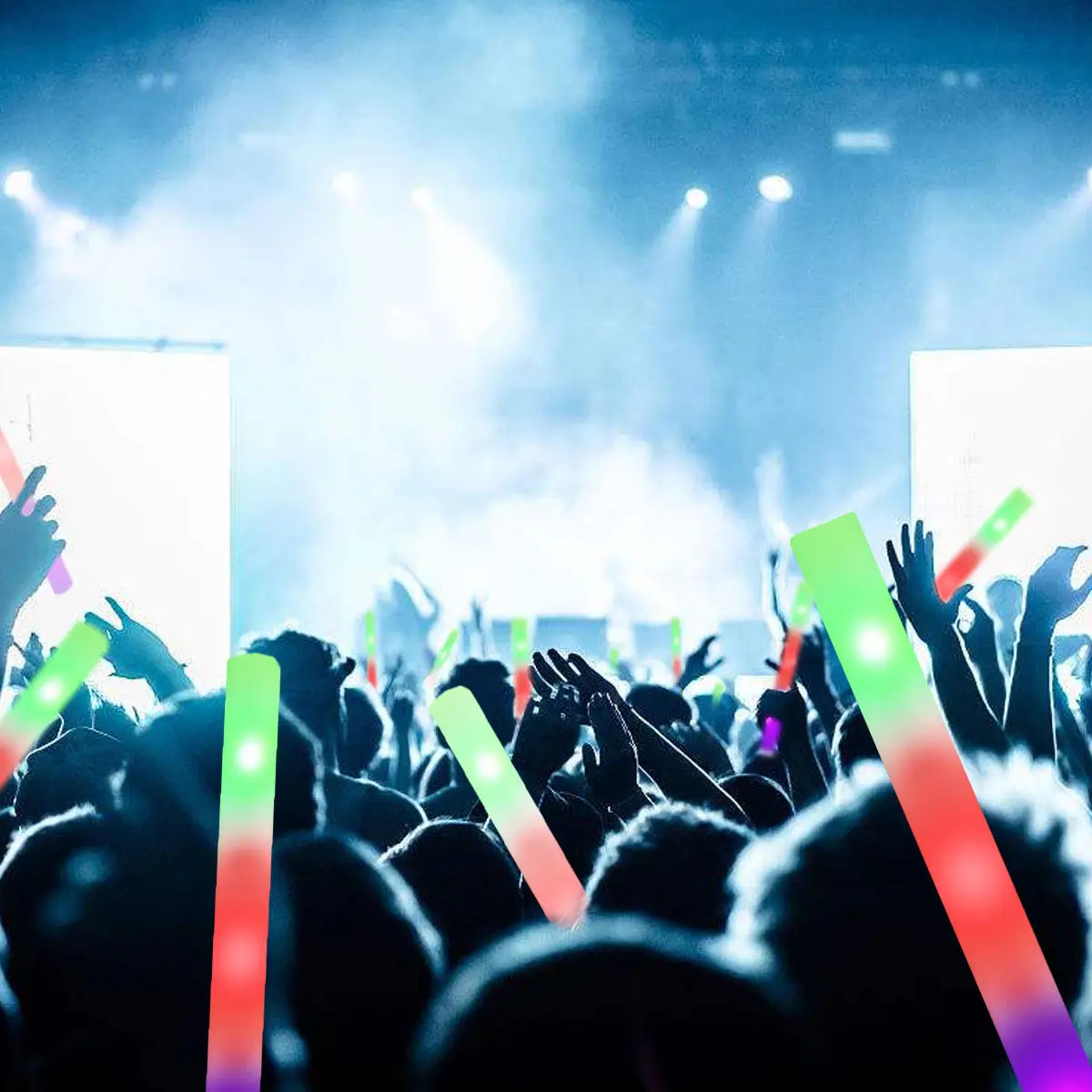 30 Pcs Concert Light Stick Glow Sticks Emergency Bulk LED Party Lights White Favors
30 Pcs Concert Light Stick Glow Sticks Emergency Bulk LED Party Lights White Favors