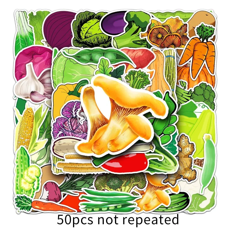 50pcs Vegetable Cartoon Doodle Notebook Suitcase Water Cup Computer Desk Children Creative Decoration Waterproof Stickers
50pcs Vegetable Cartoon Doodle Notebook Suitcase Water Cup Computer Desk Children Creative Decoration Waterproof Stickers