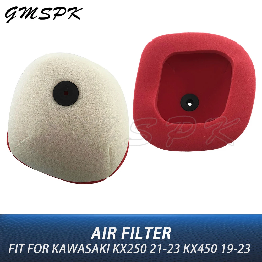 Motorcycle Foam Air Filter Intake Cleaner Fit For Kawasaki KX250 X CMF CNF CPF 21-23 KX450 JKF 4-Stroke SR X JMF JNF JPF 19-23
Motorcycle Foam Air Filter Intake Cleaner Fit For Kawasaki KX250 X CMF CNF CPF 21-23 KX450 JKF 4-Stroke SR X JMF JNF JPF 19-23