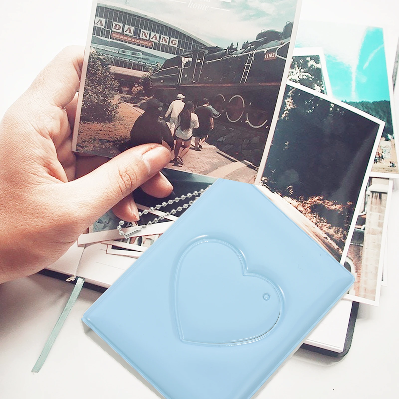 Small Photo Album Heart Pendant Keeps Photos Safe Transparent Pockets Color Practical Scrapbook Album Kindergarten
Small Photo Album Heart Pendant Keeps Photos Safe Transparent Pockets Color Practical Scrapbook Album Kindergarten