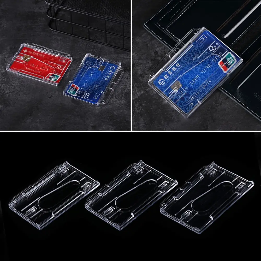 Practical New Double Sided Office School Protector Cover ID Business Case ID Card Pouch Name Card Work Card Holders Card Sleeve
Practical New Double Sided Office School Protector Cover ID Business Case ID Card Pouch Name Card Work Card Holders Card Sleeve