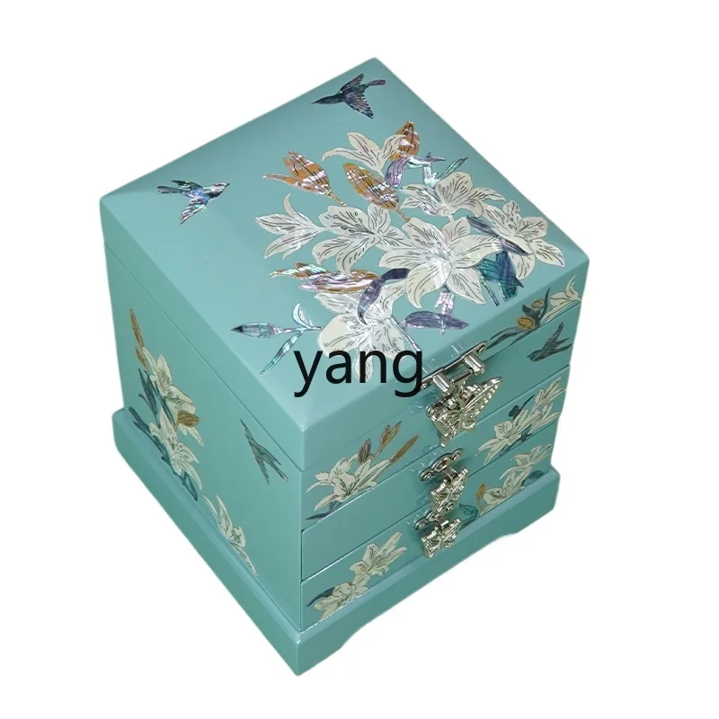 CX snail lacquer jewelry box gifts multi-layer storage jewelry handmade wood high-end practical for girlfriend and mother
CX snail lacquer jewelry box gifts multi-layer storage jewelry handmade wood high-end practical for girlfriend and mother