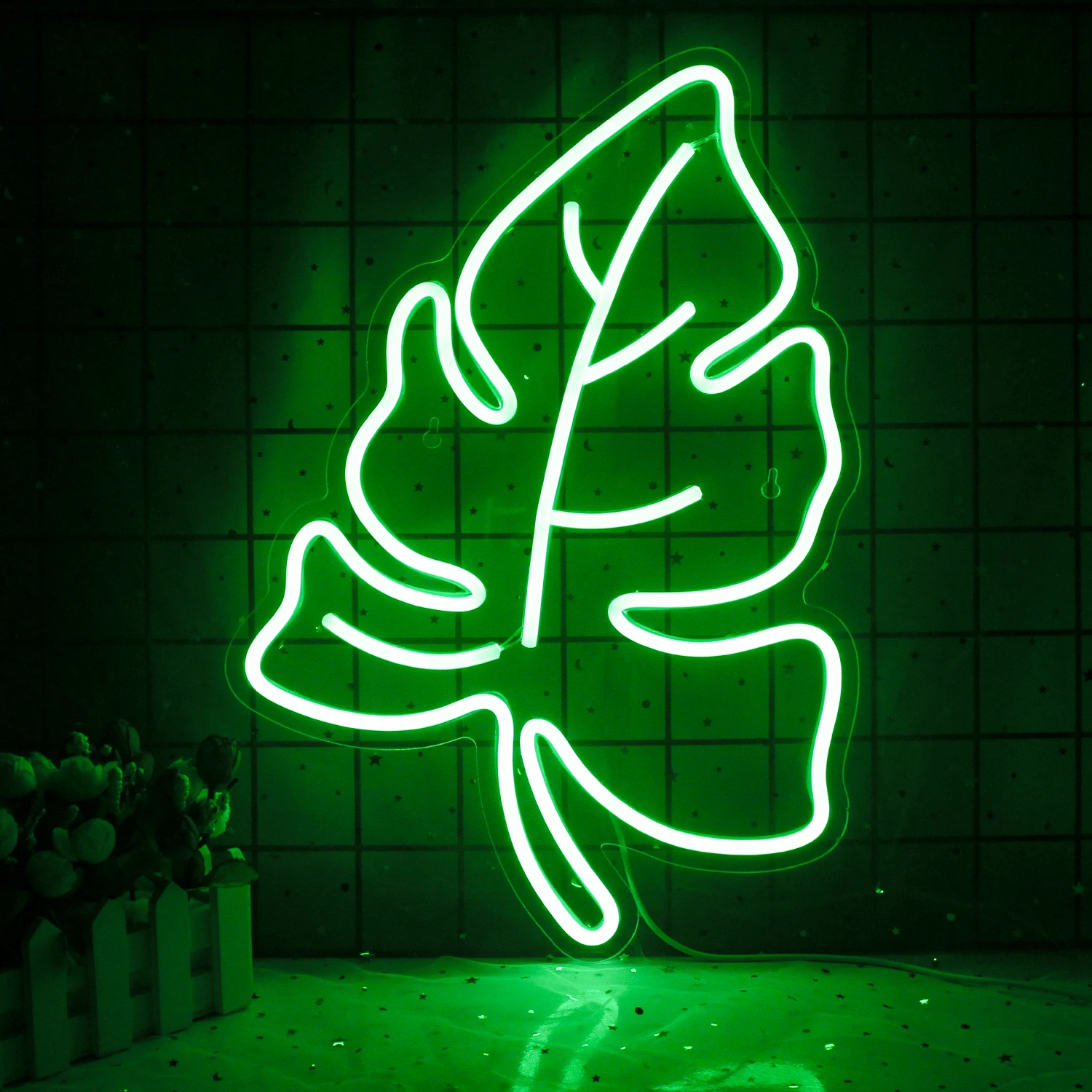 Leaf Neon Light Green LED Wall Decor USB Powered Neon Light Suitable for Beer Bar Wedding Birthday Party Game Room Kid's Room
Leaf Neon Light Green LED Wall Decor USB Powered Neon Light Suitable for Beer Bar Wedding Birthday Party Game Room Kid's Room