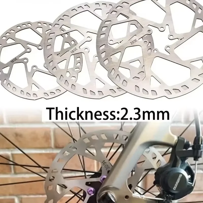 Тормозной диск ZTTO для горных и шоссейных электровелосипедов, нержавеющая сталь, 140/160/180/203/220 мм, крепление на 6 болтов, толщина 2,3 мм
Тормозной диск ZTTO для горных и шоссейных электровелосипедов, нержавеющая сталь, 140/160/180/203/220 мм, крепление на 6 болтов, толщина 2,3 мм