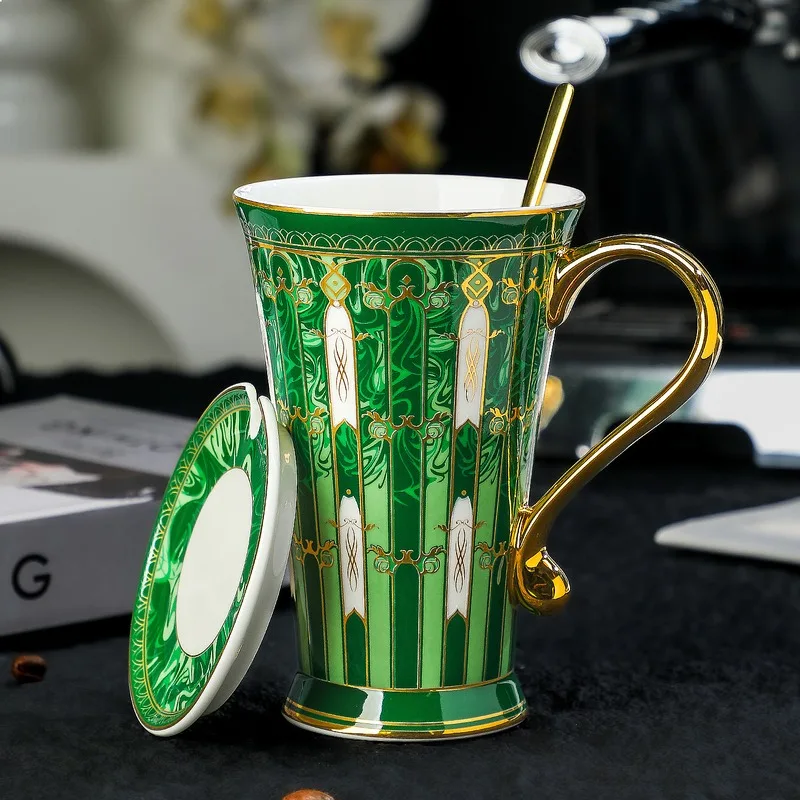 Exquisite Coffee Mug With Lid Large Capacity Women Premium Unique High Appearance Light Luxury Couple Water Cup Porcelain Gift
Exquisite Coffee Mug With Lid Large Capacity Women Premium Unique High Appearance Light Luxury Couple Water Cup Porcelain Gift