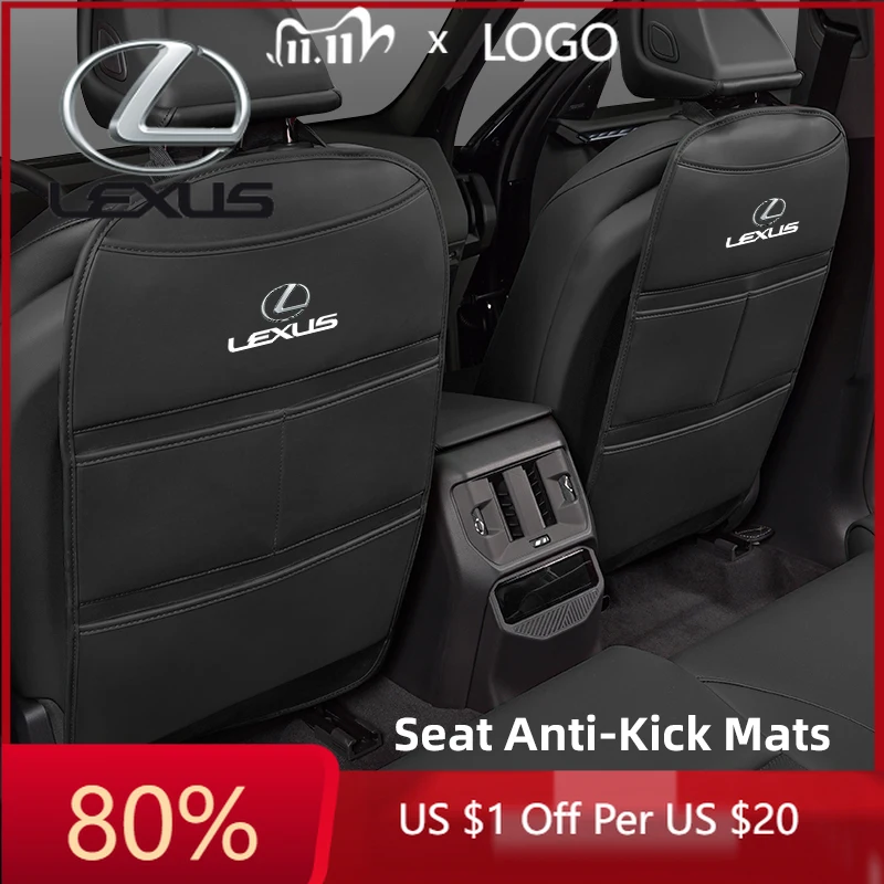 2026 Hot Interior Stickers Car Seat Back Cover Protector Waterproof Leather Anti-Kick Pads For Lexus F SPORT ES RX NX LS UX LM L
2026 Hot Interior Stickers Car Seat Back Cover Protector Waterproof Leather Anti-Kick Pads For Lexus F SPORT ES RX NX LS UX LM L