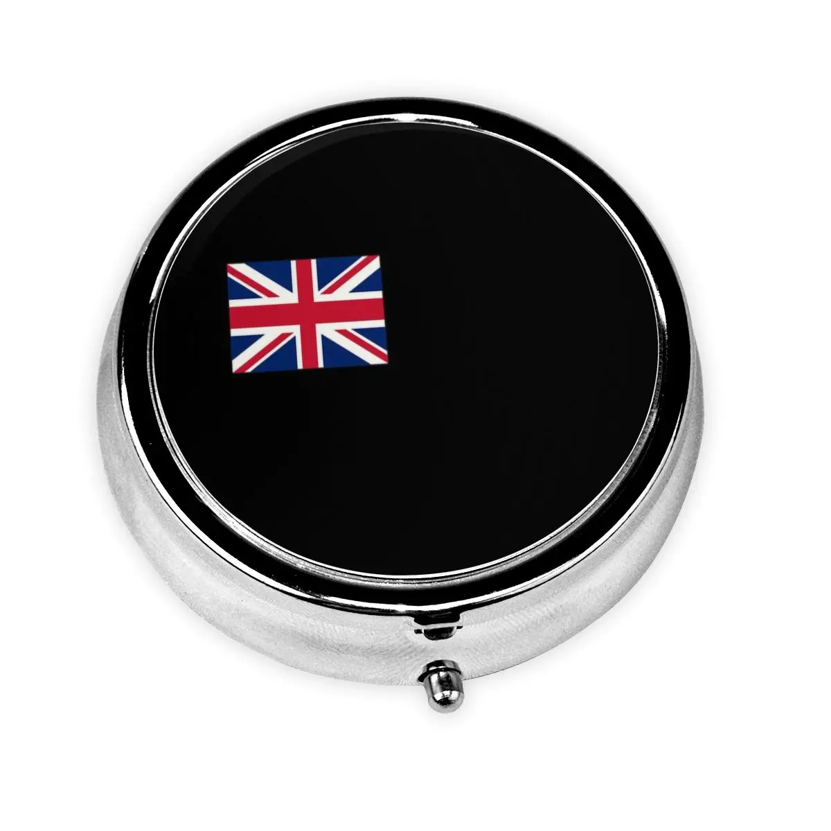 Personalized Union Jack British Flag Round Pills Box United Kingdom 3-Compartment Mini Pill Organizer Medicine Box Dispenser
Personalized Union Jack British Flag Round Pills Box United Kingdom 3-Compartment Mini Pill Organizer Medicine Box Dispenser