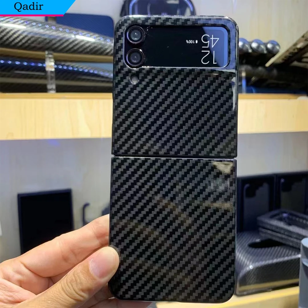 QADIR for Samsung Galaxy Z Flip 4 case anti-fall pure carbon Fiber case aramid fiber ultra thin phone Cover
QADIR for Samsung Galaxy Z Flip 4 case anti-fall pure carbon Fiber case aramid fiber ultra thin phone Cover
